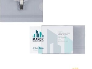 <main class="notranslate">Badge met clip 54mm x 90mm - 50 stuks - naam badge - congres badge - name tag - workshop badge - training badge - naambadge combo clip