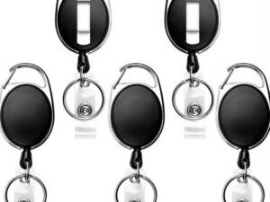 <main class="notranslate">10 stuks Badgehouder met Clip & Trekkoord - Intrekbare Sleutelkoord - Afrolmechanisme voor Badge - ID JoJo's – D-Clip - Reel ID Badge Kaarthouder – Pashouder Trekkoord - Pull Badge Reel ID Yo Yo's – ID-Kaart Roller Clip – Badgehouder Trekkoord