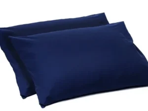 Kussensloop 60x70, glad, blauw, 100% waterdicht