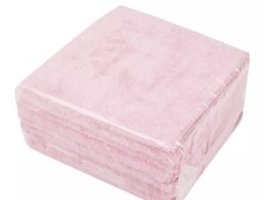 Microvezeldoek Roze 340 g/m2 40x40 cm 8x10 doeken in doos