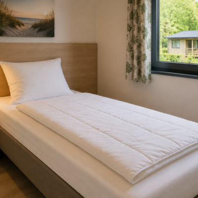 Hoofdkussen & Dekbed Set WIT